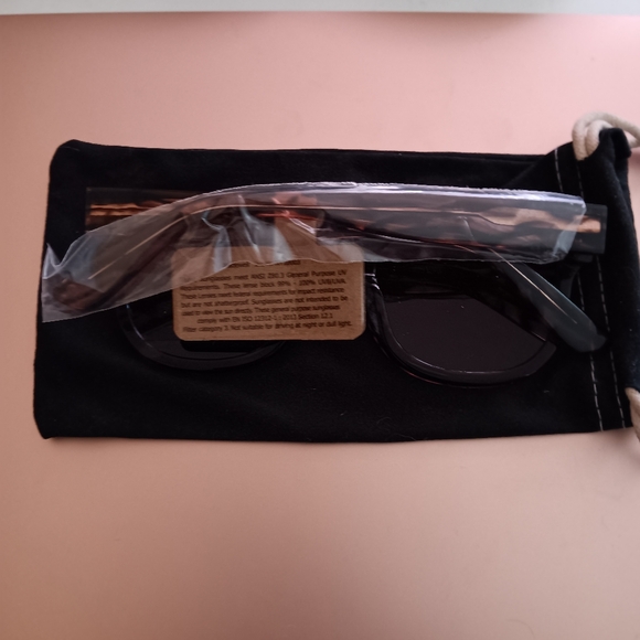 NWT MADEWELL Marrin Sunglasses Tortoiseshell Flat Front Tiger Stripe Multi - Picture 5 of 6